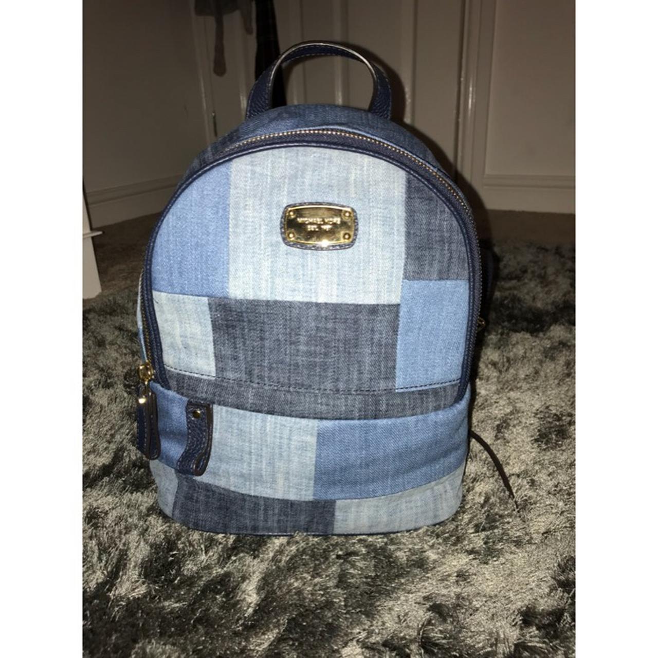 Michael kors backpack on sale denim