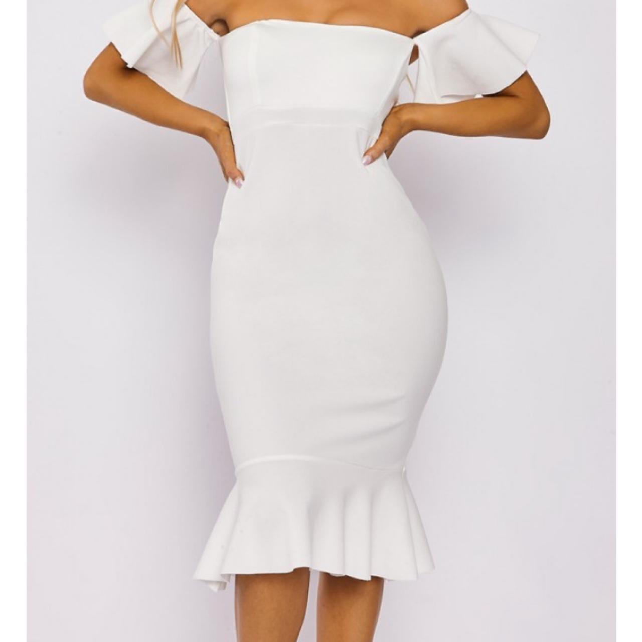 Billie Faiers white dress from inthestyle. Worn once