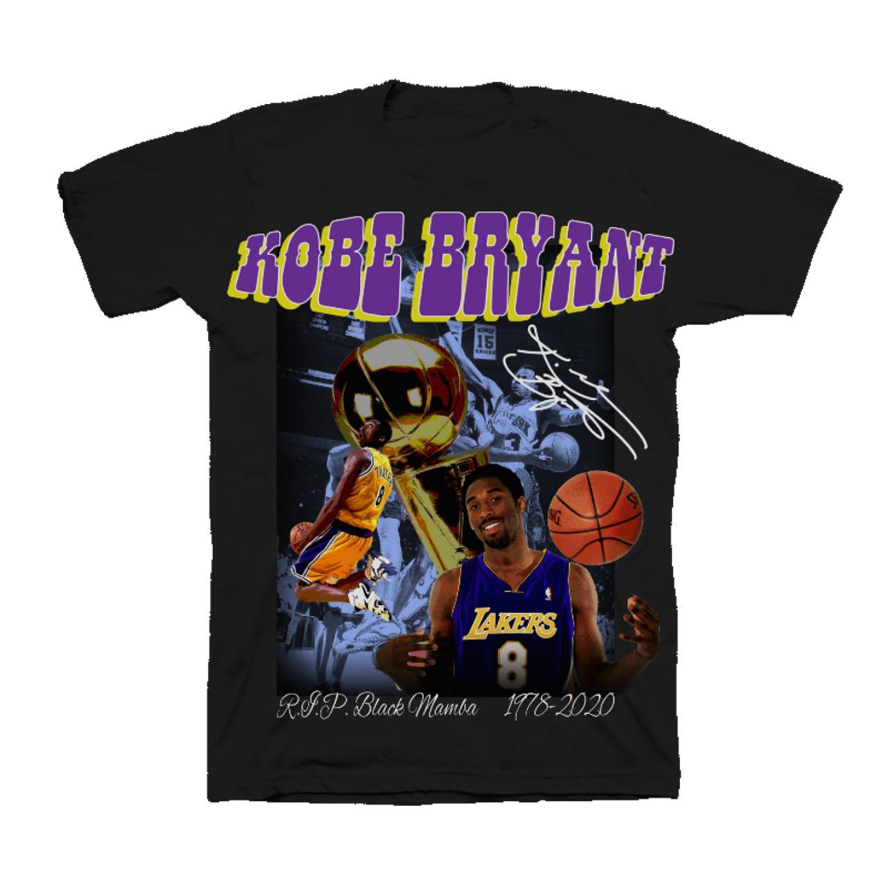 Kobe bryant 90's Style Rap Tribute t shirt A kobe... - Depop