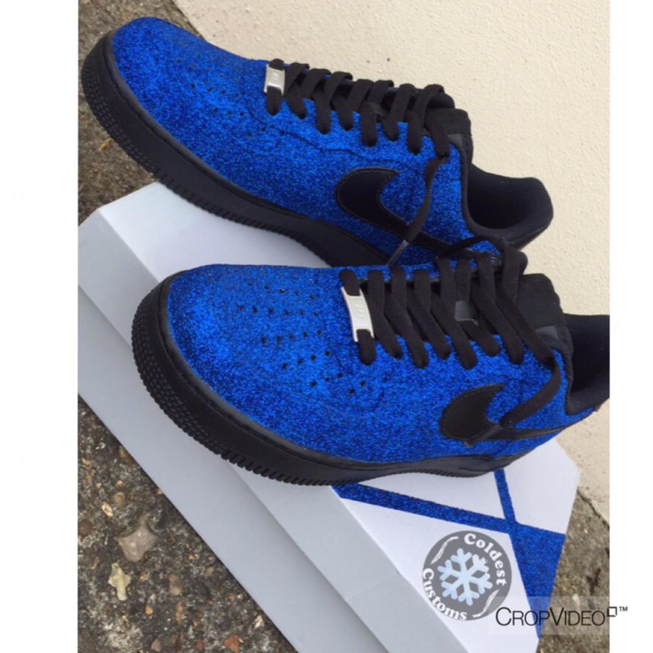 glitter air force 1 junior