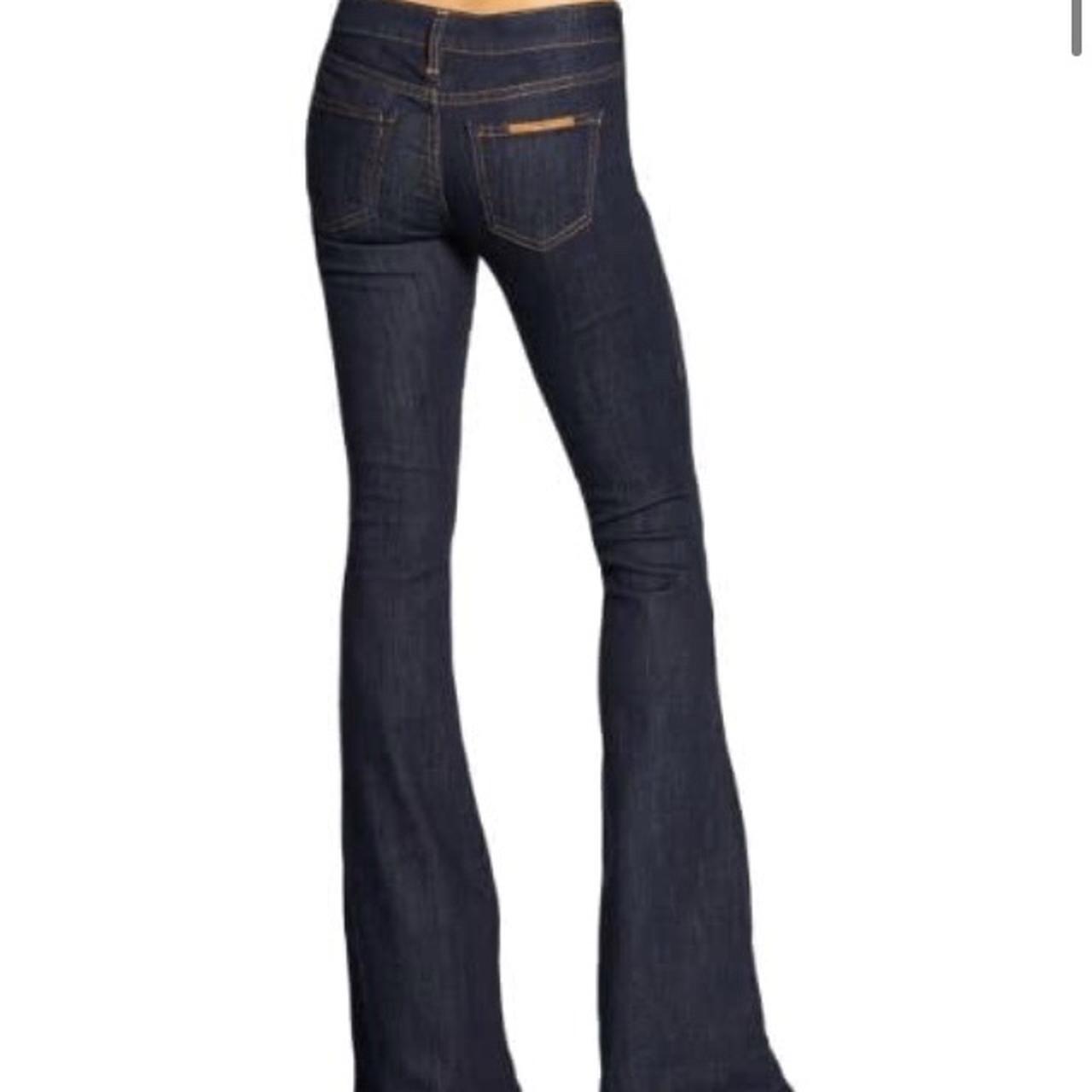 True Religion Low Rise Flared Carrie Jeans Depop