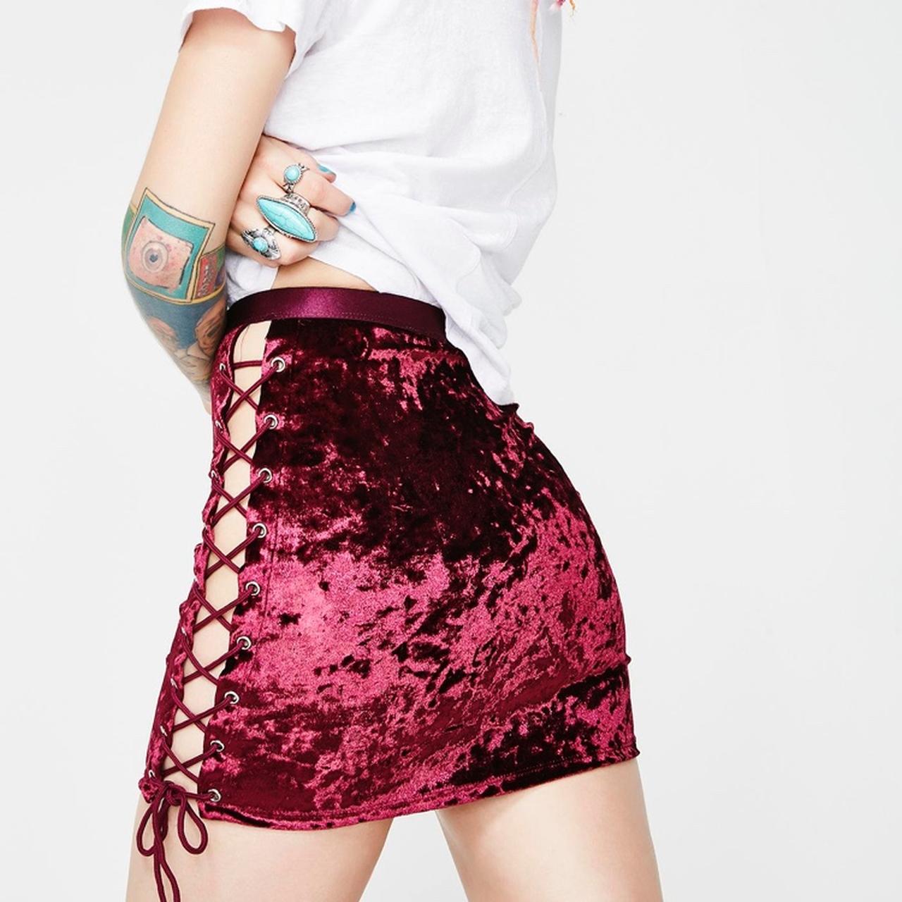 Dolls Kill Women's Skirt Depop