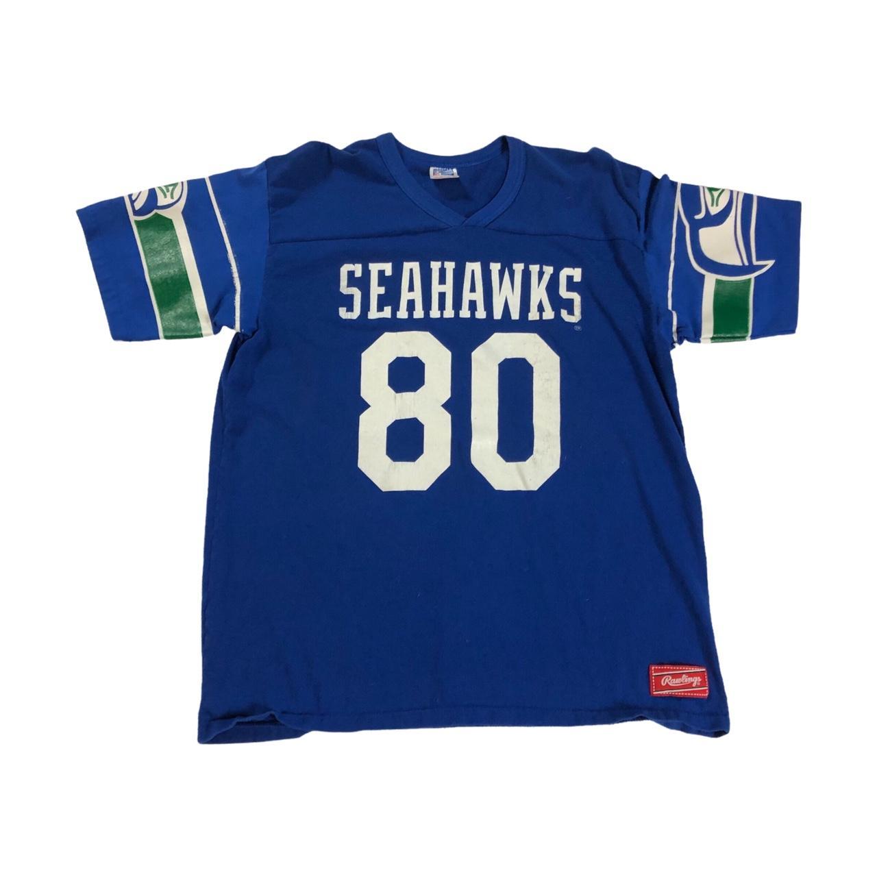 Y2K Seattle Seahawks Lofa Tatupu screen printed NFL  - Depop