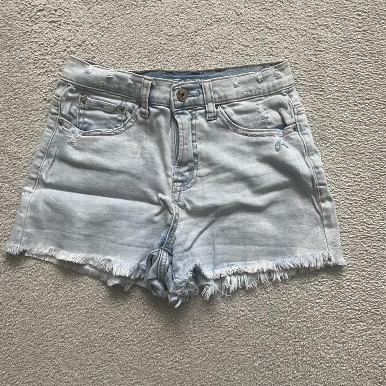 denim shorts with stars