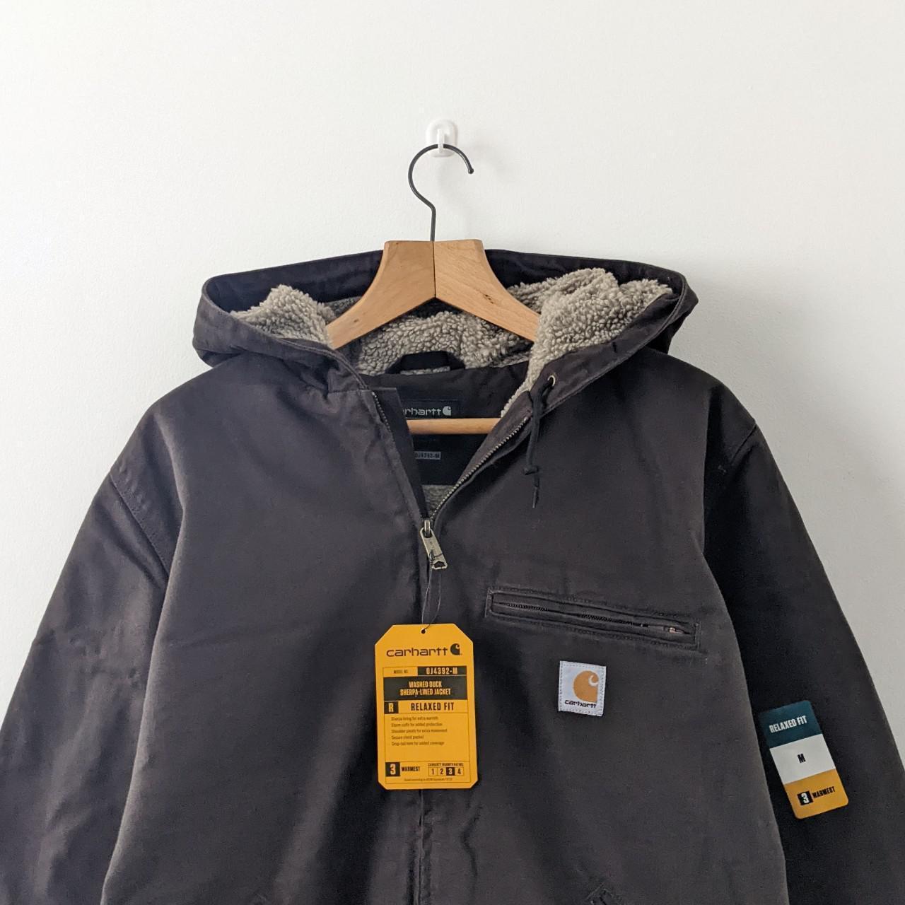 fuzzy carhartt jacket