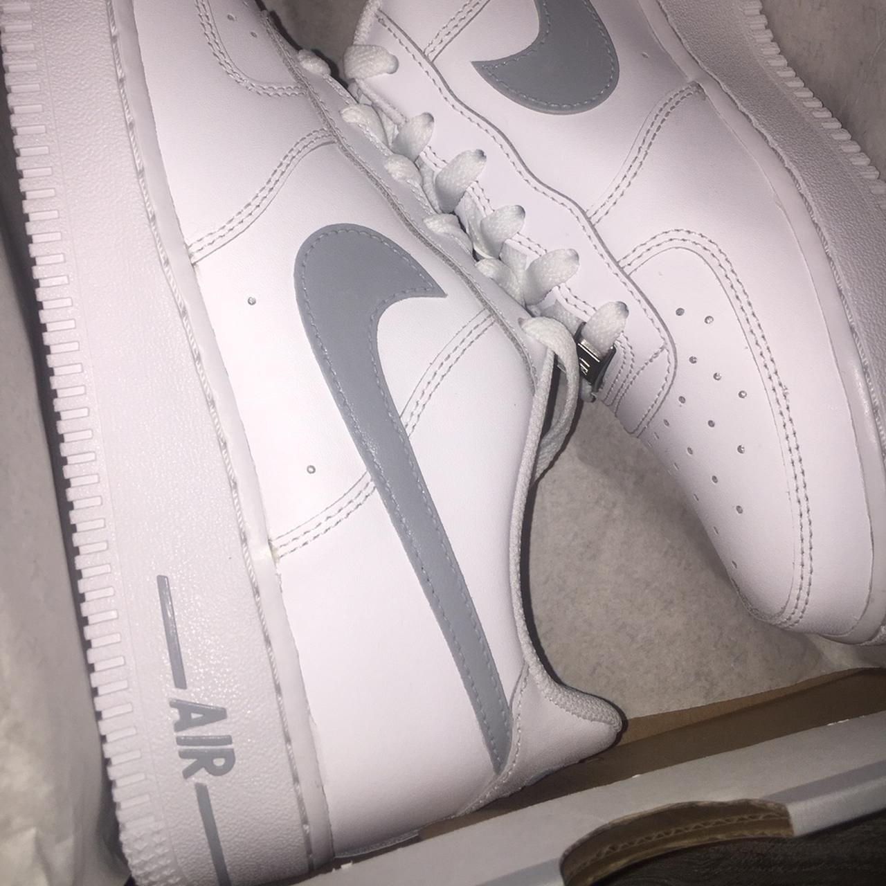 Adults Custom Coloured Tick Air Force 1 free... - Depop