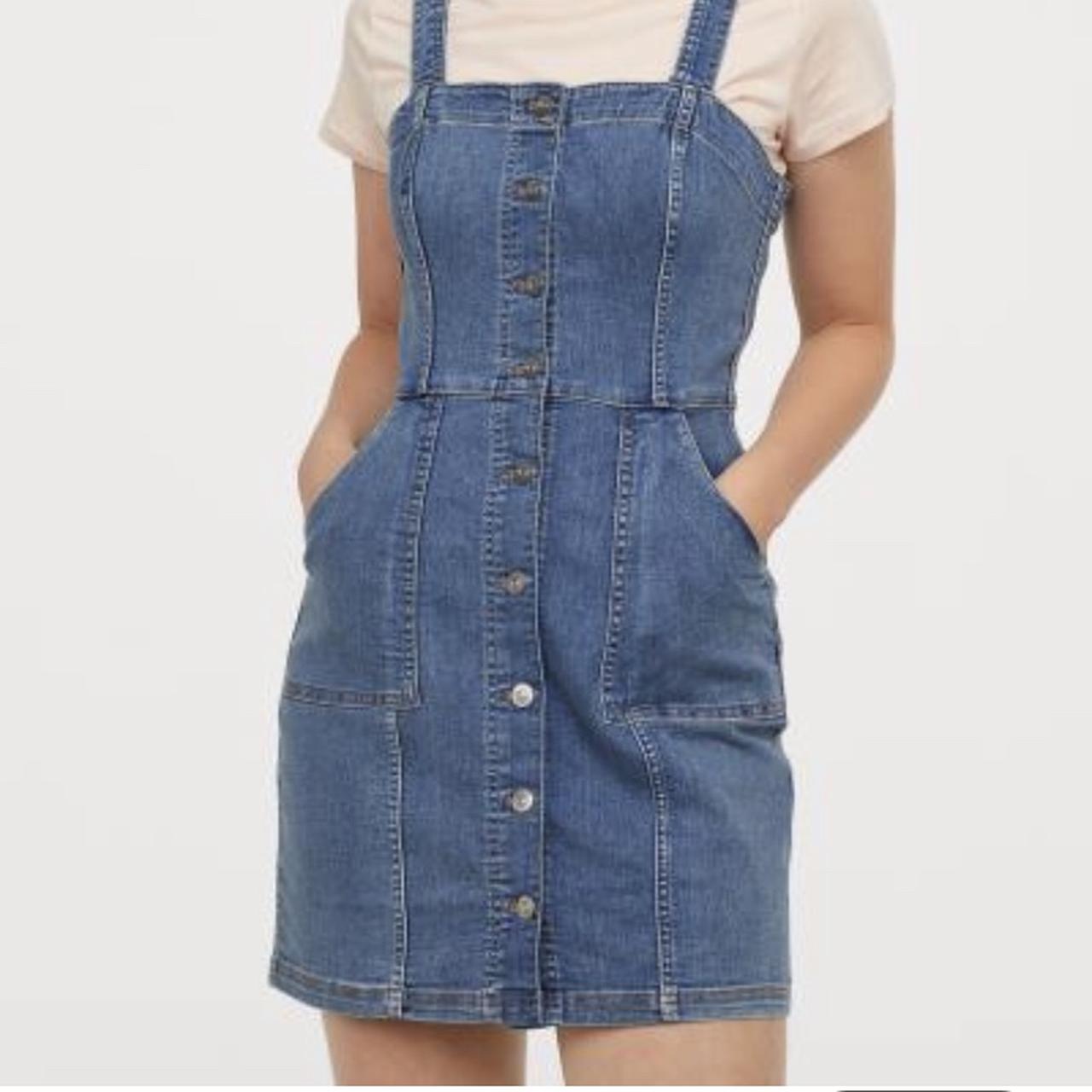 H&m sales denim pinafore