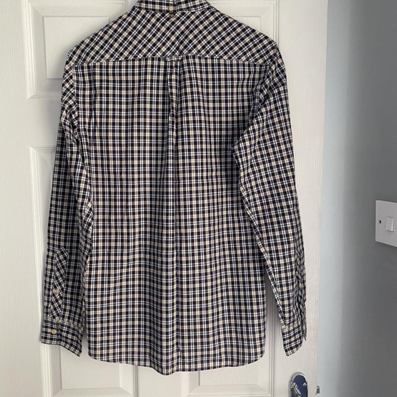 Pretty Green Men’s checked shirt Medium Casual... - Depop