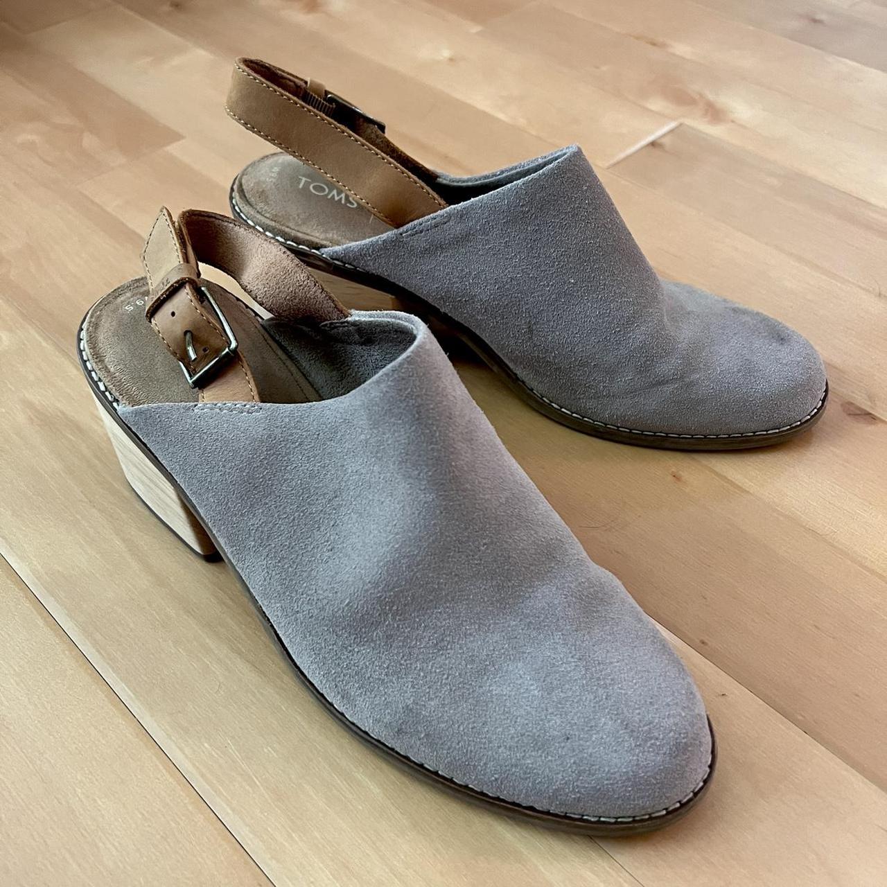 Toms on sale suede mules