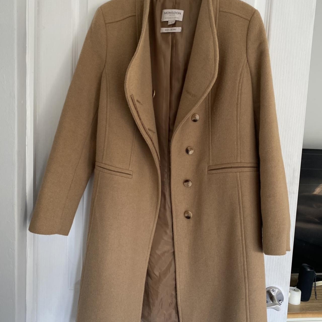 camel coat monsoon