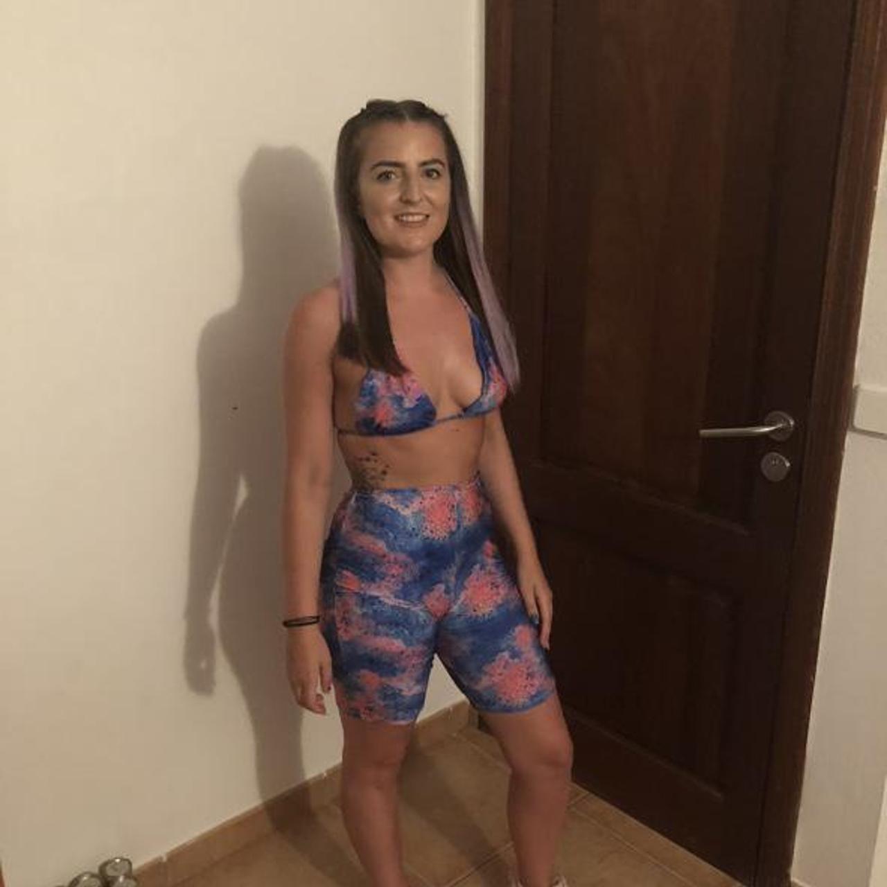 TWO PIECE Handmade by Glitter romance Worn once... Depop