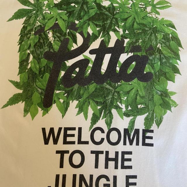 Patta Welcome to the Jungle Tシャツ 白 L パタ | hartwellspremium.com