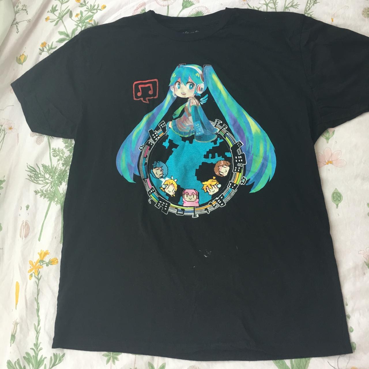 Super cute Hatsune Miku shirt from hot topic. large... - Depop