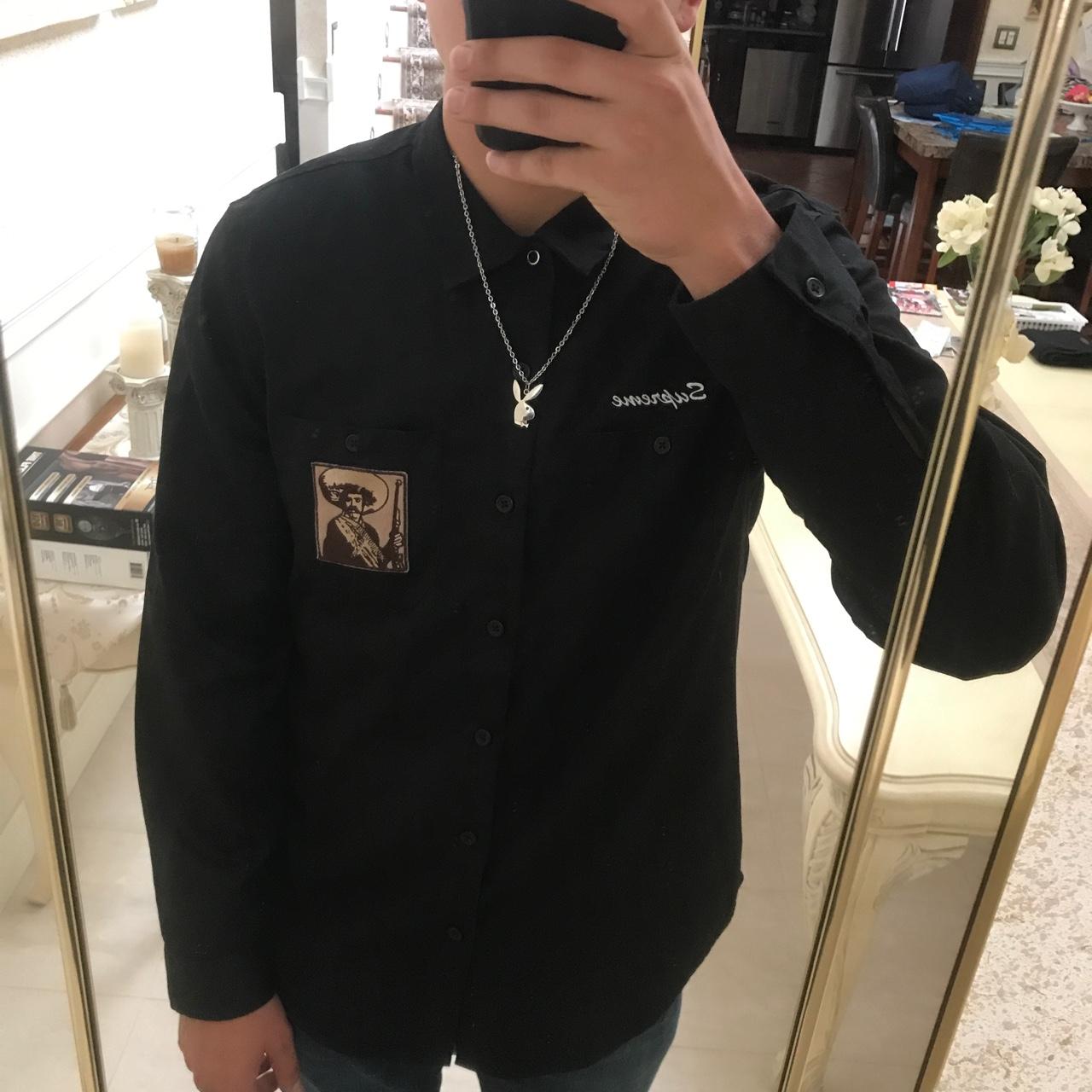 Supreme Zapata work shirt from SS 17. Only tried on, - Depop