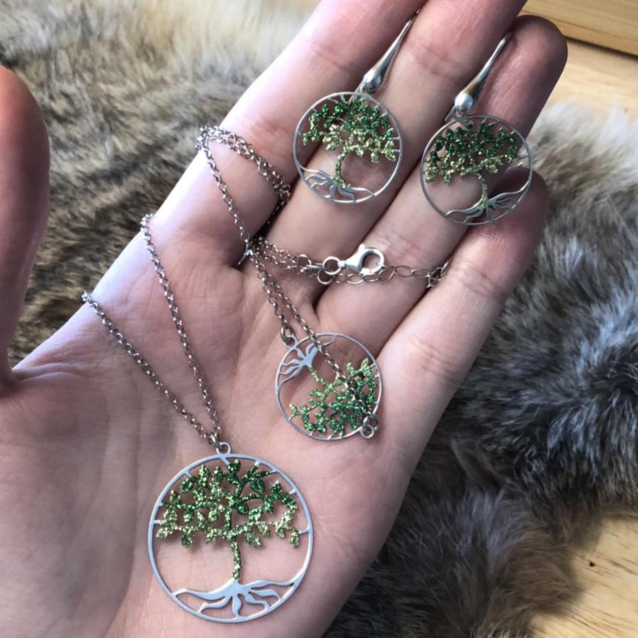 Silver hot sale tree jewelry