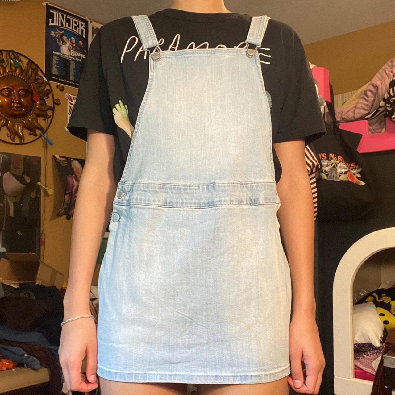 guess overall dress