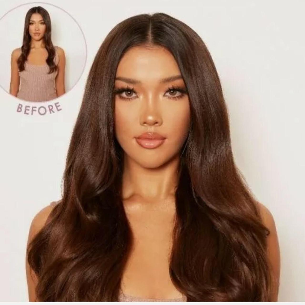 Lullabellz Dark Brown & Caramel Synthetic Hair... Depop