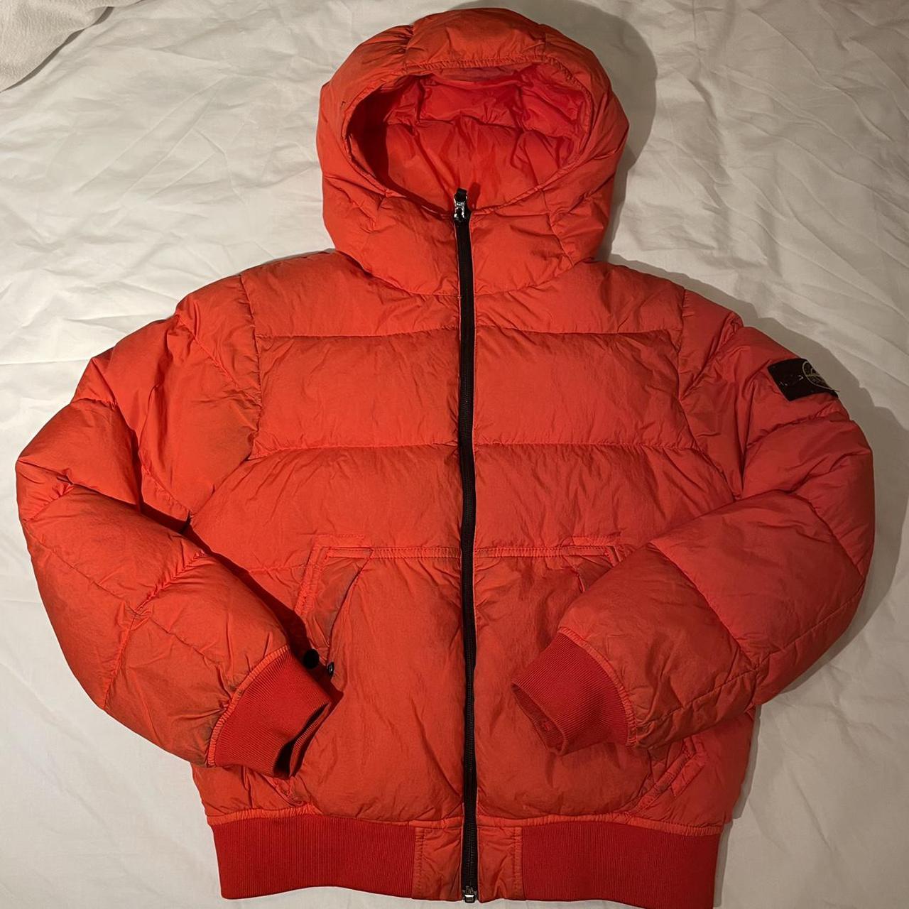 Stone island 2025 red coat