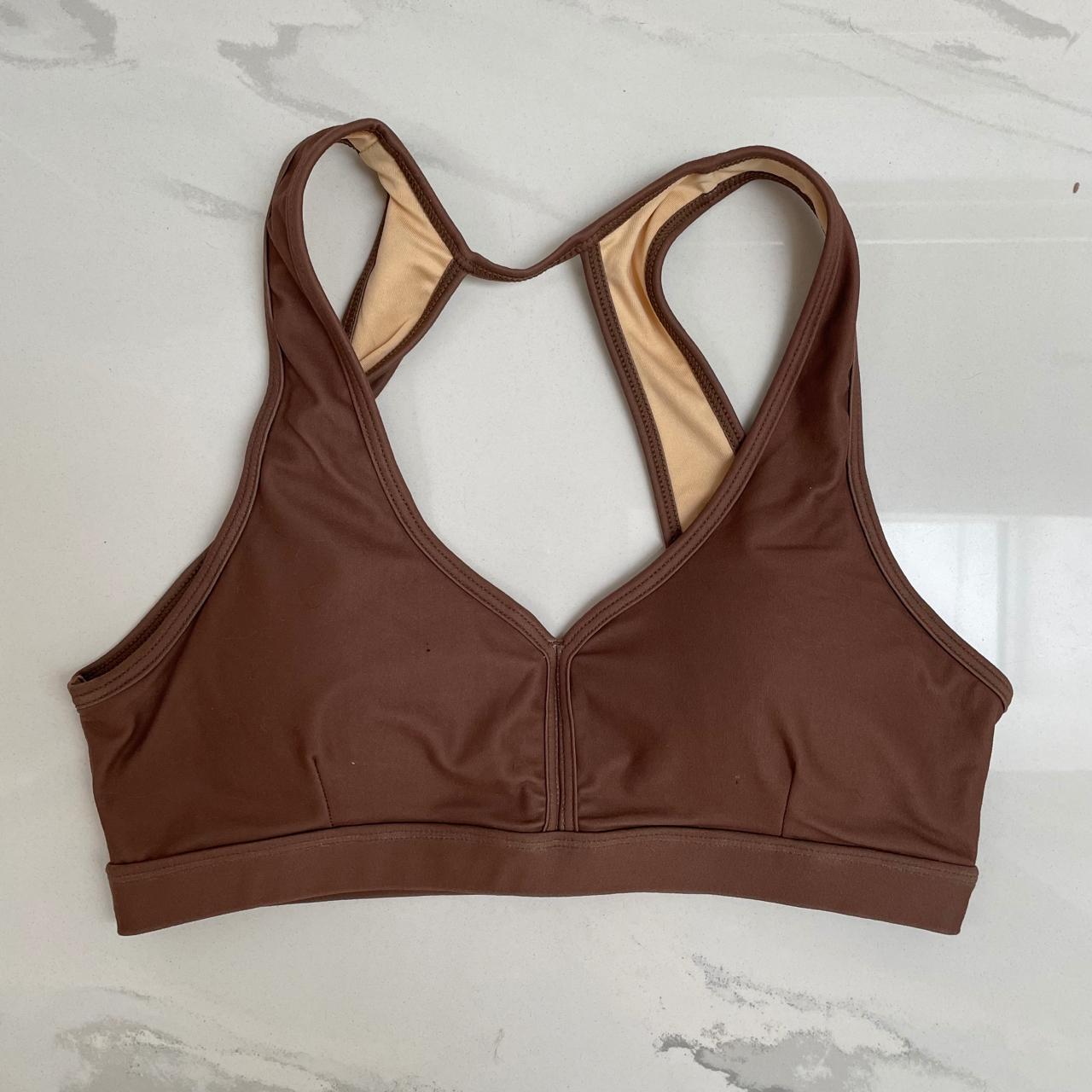 Niyama Sol brown sports bra. Made in the USA from... Depop