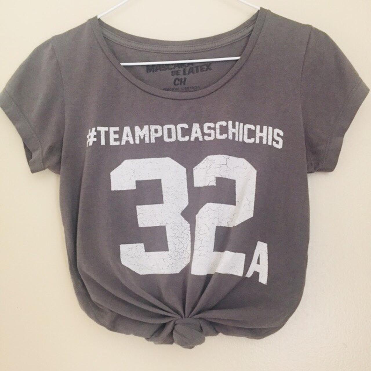 Small tits 32A team” or Team pocas chichis 32A in... - Depop