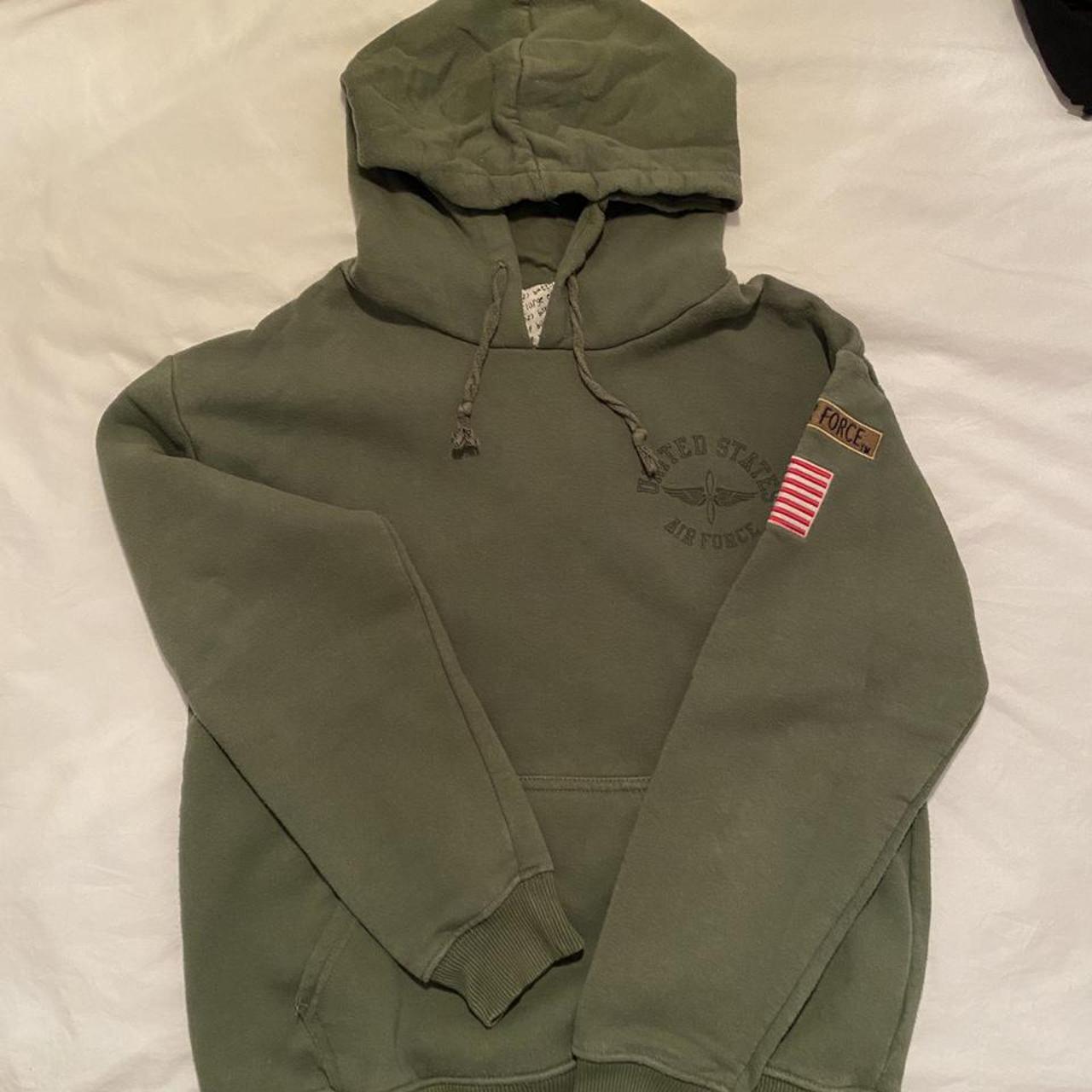 Topshop on sale green hoodie