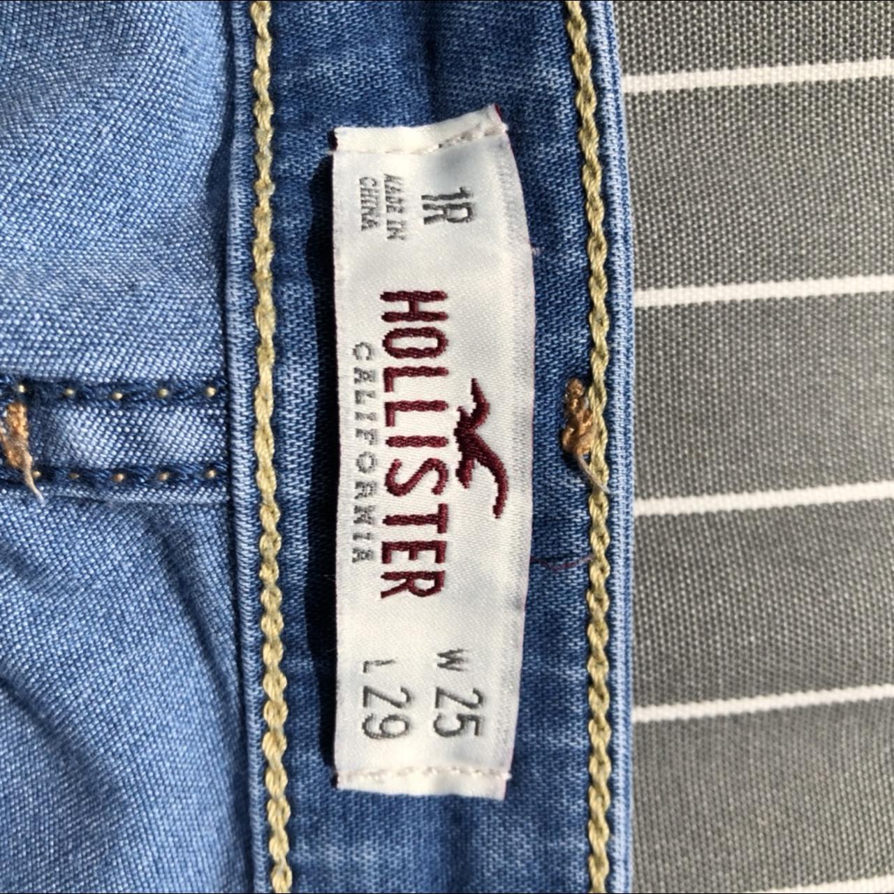 Hollister jeans! These are listed as low rise jean - Depop