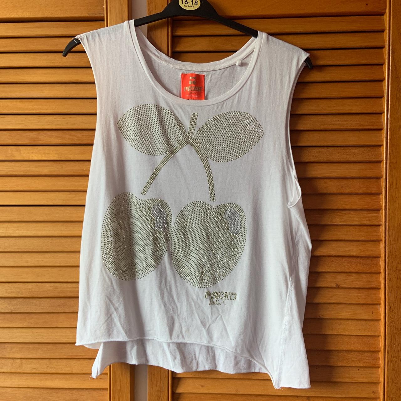 Pacha x River Island vest top, size XS but fits and... - Depop