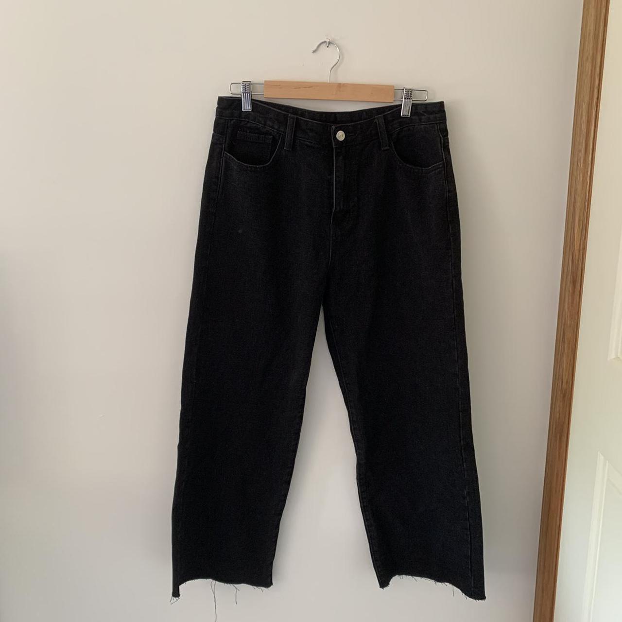 levi's baggy black jeans