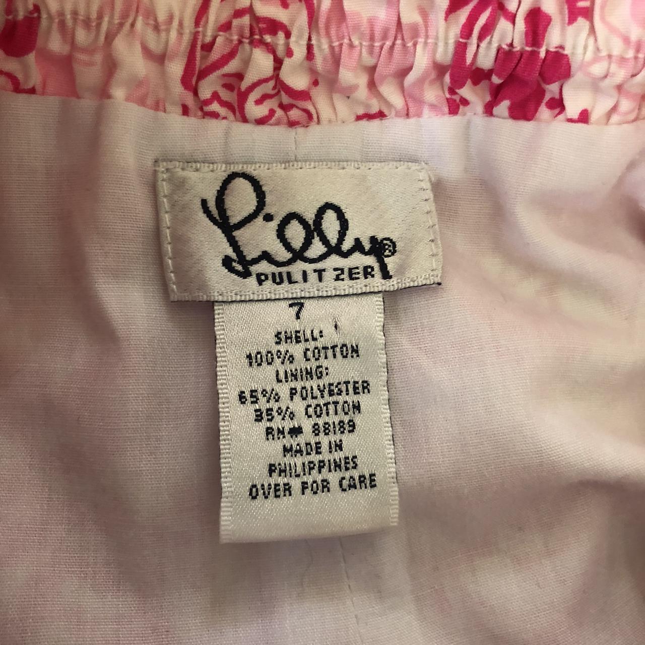 Lilly Pulitzer Pink and White Dress | Depop