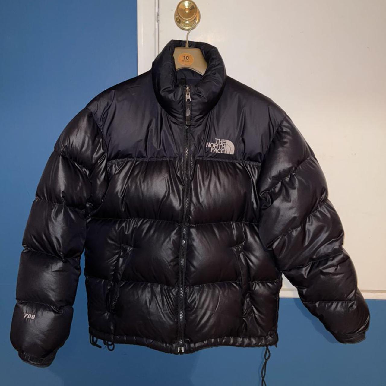 north face nuptse jacket depop