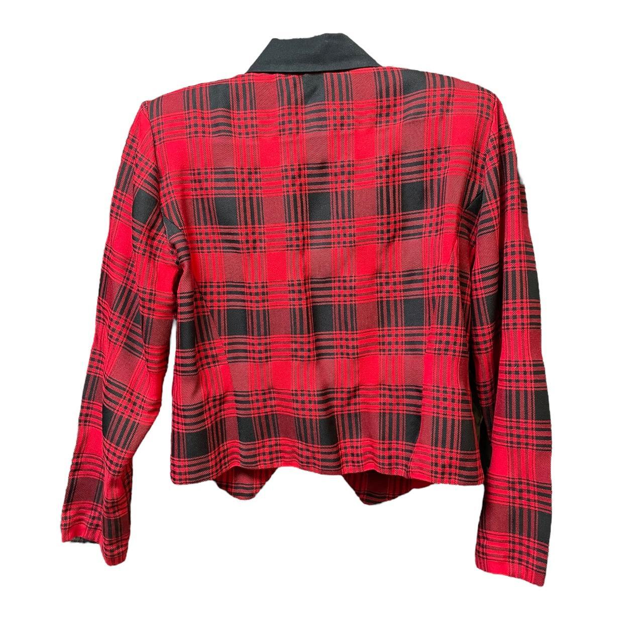 Product Image 2 - 80s Red Plaid Blazer
Cropped