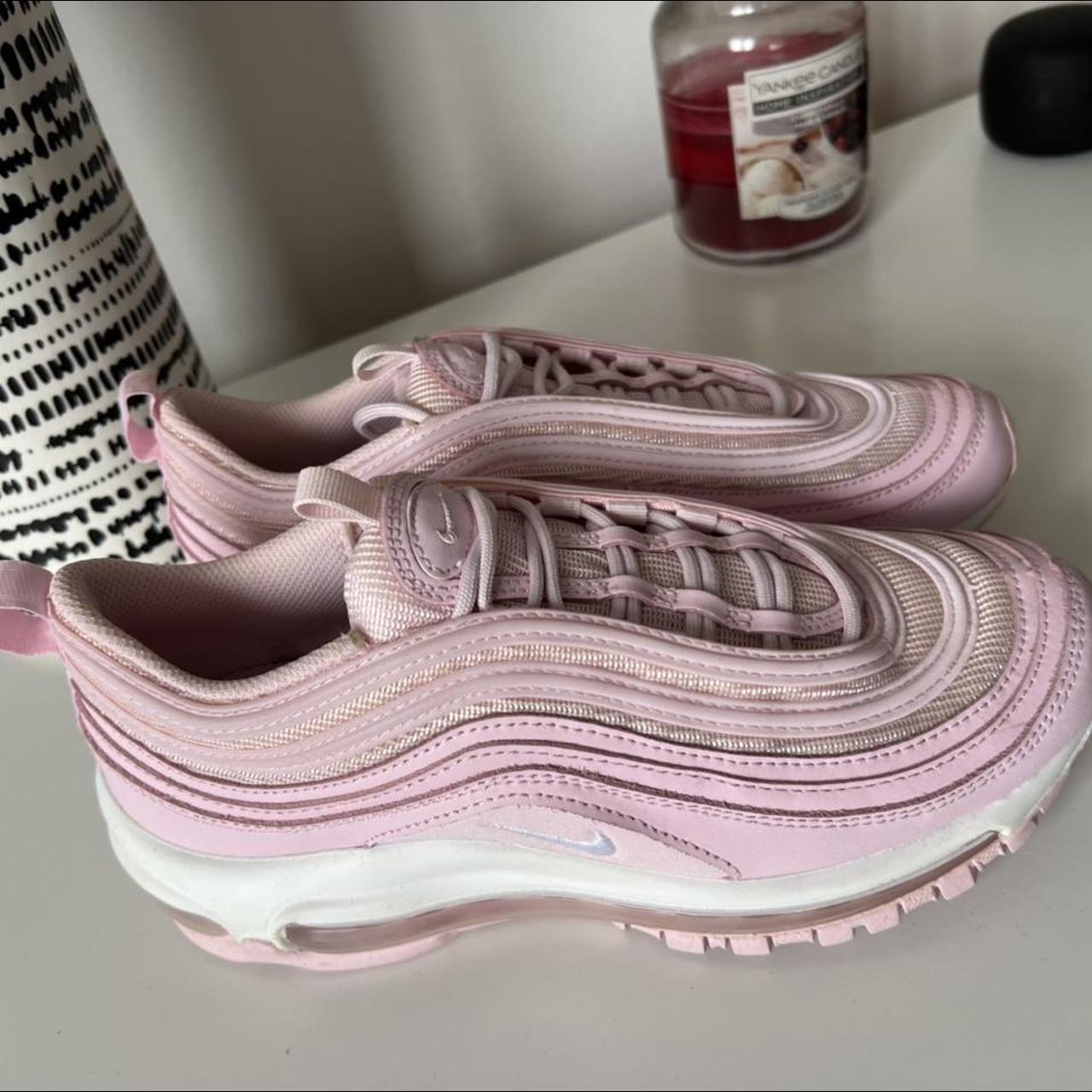 pink nike air max 97 glitter