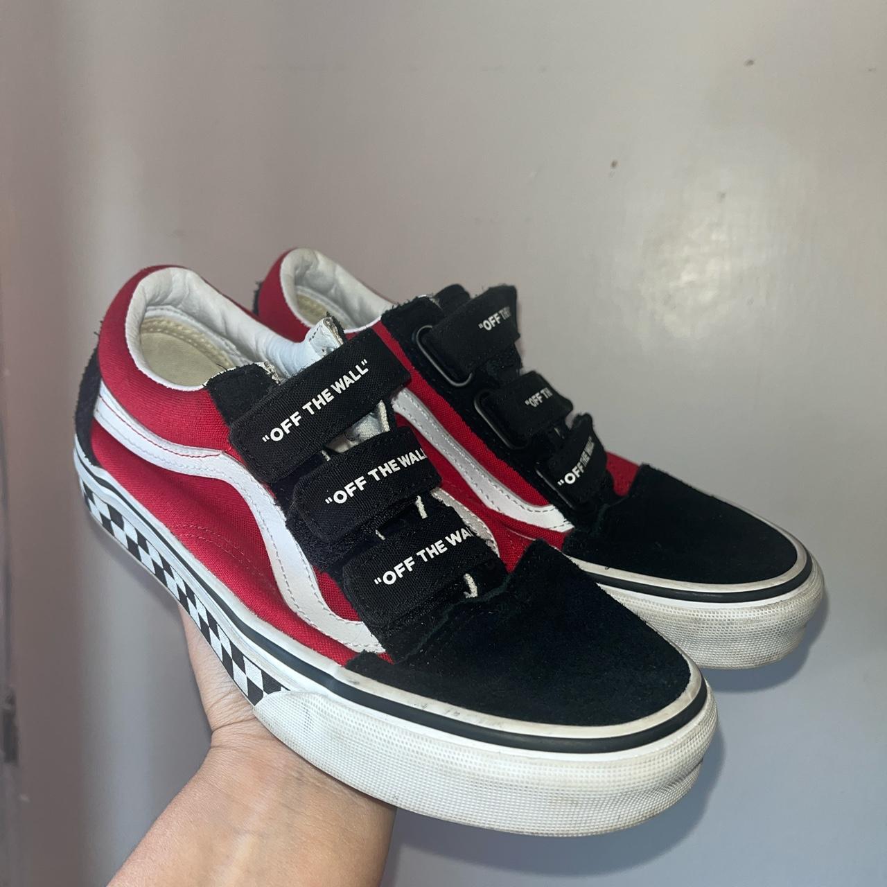 black velcro vans womens