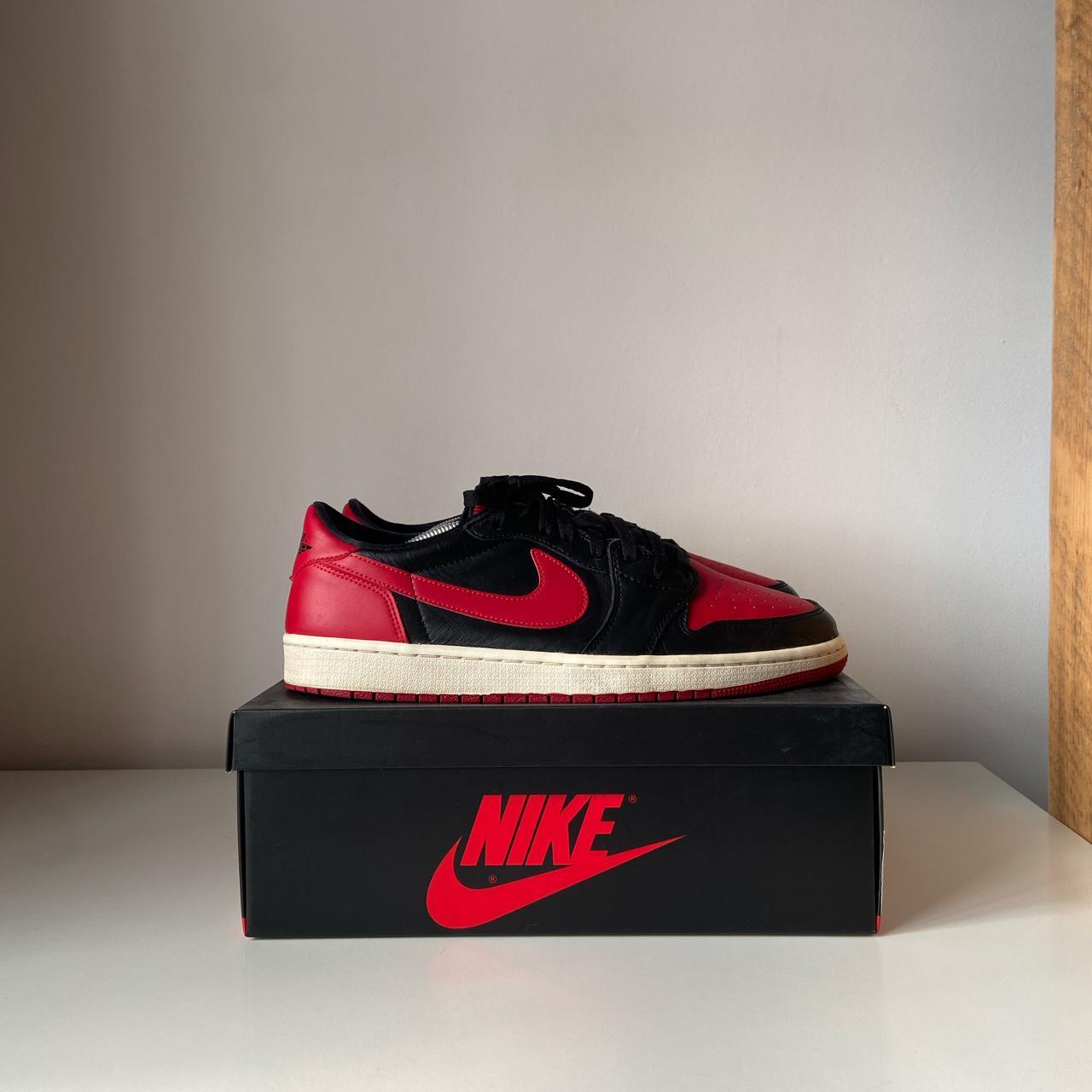 Jordan 1 Low OG 2015 Bred Bred/Bred/Bred UK... - Depop