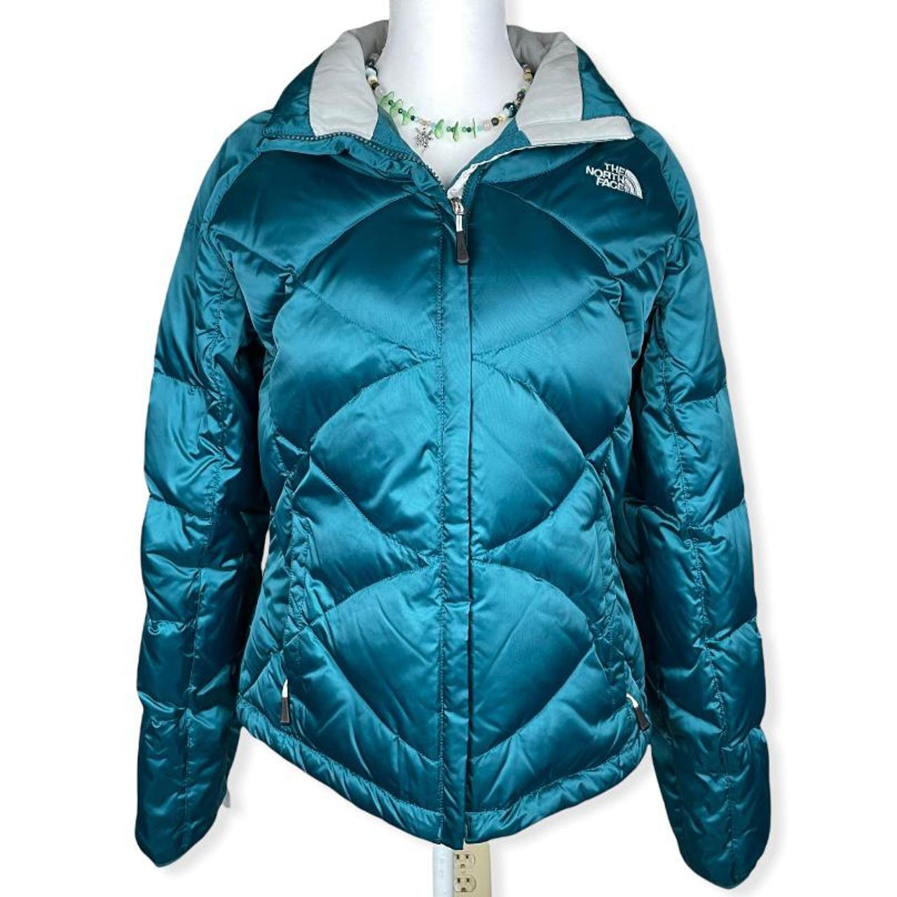 north face 550 jacket blue