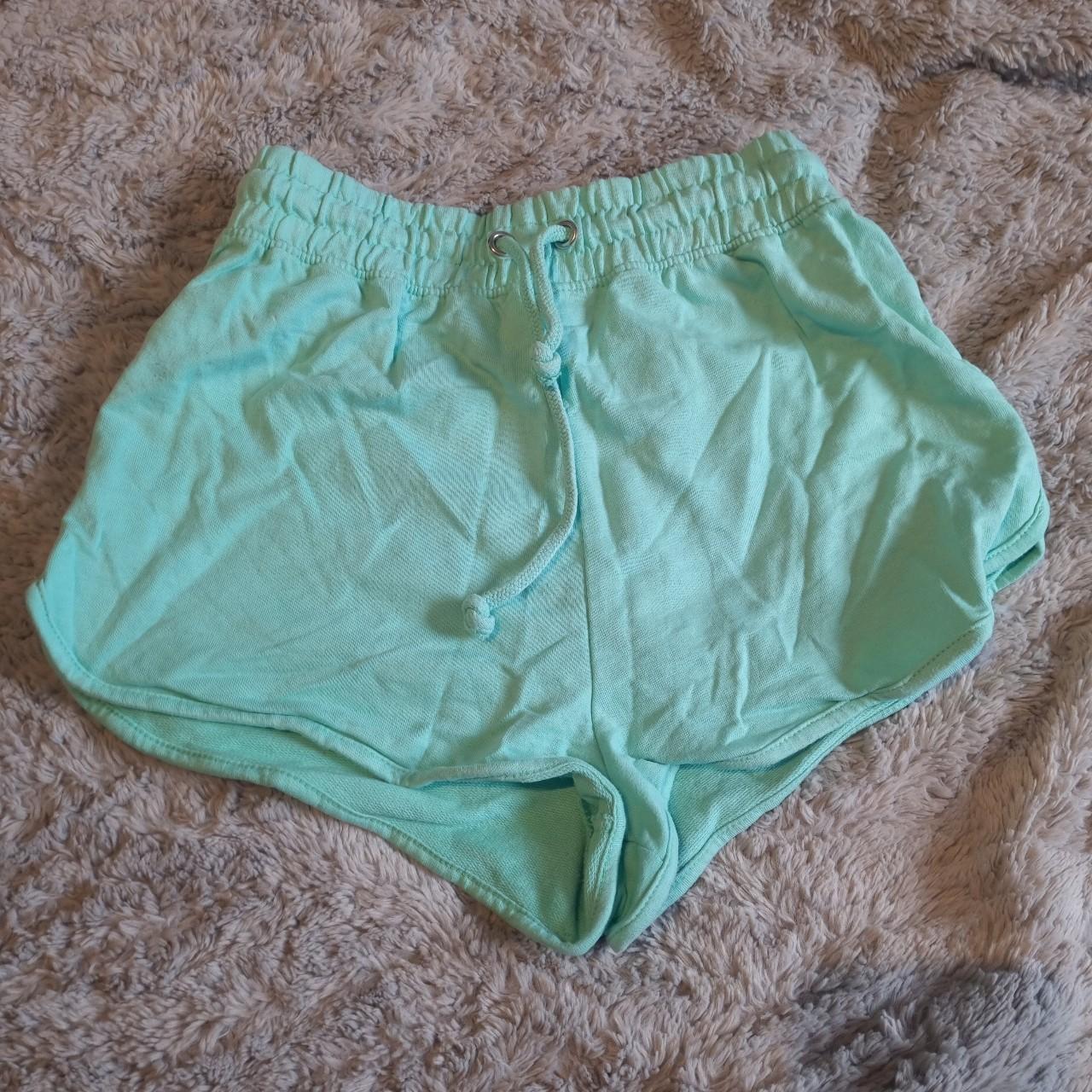 Green saffron barker shorts Depop