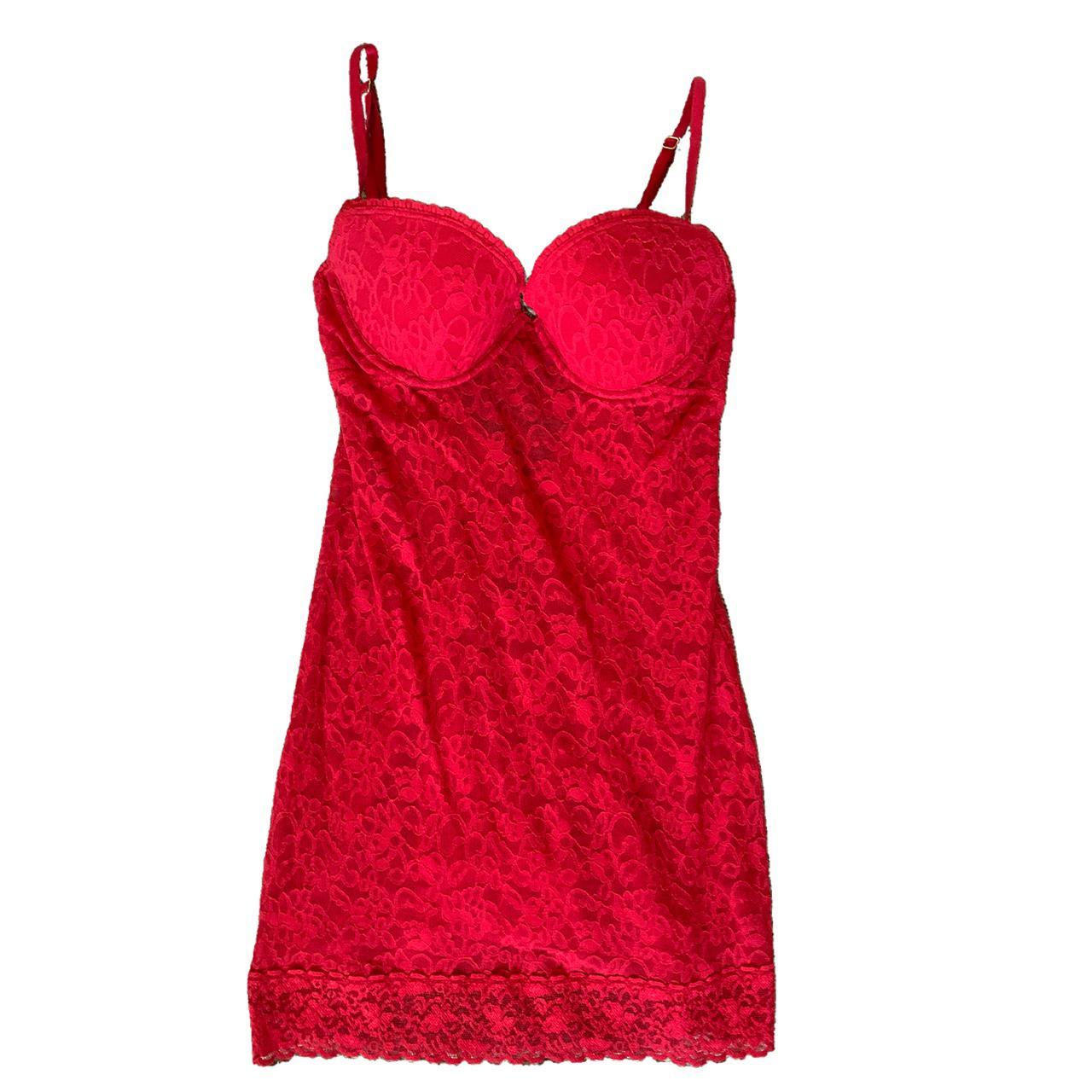 Victoria Secret Red Push Up Lace Slip , Absolutely