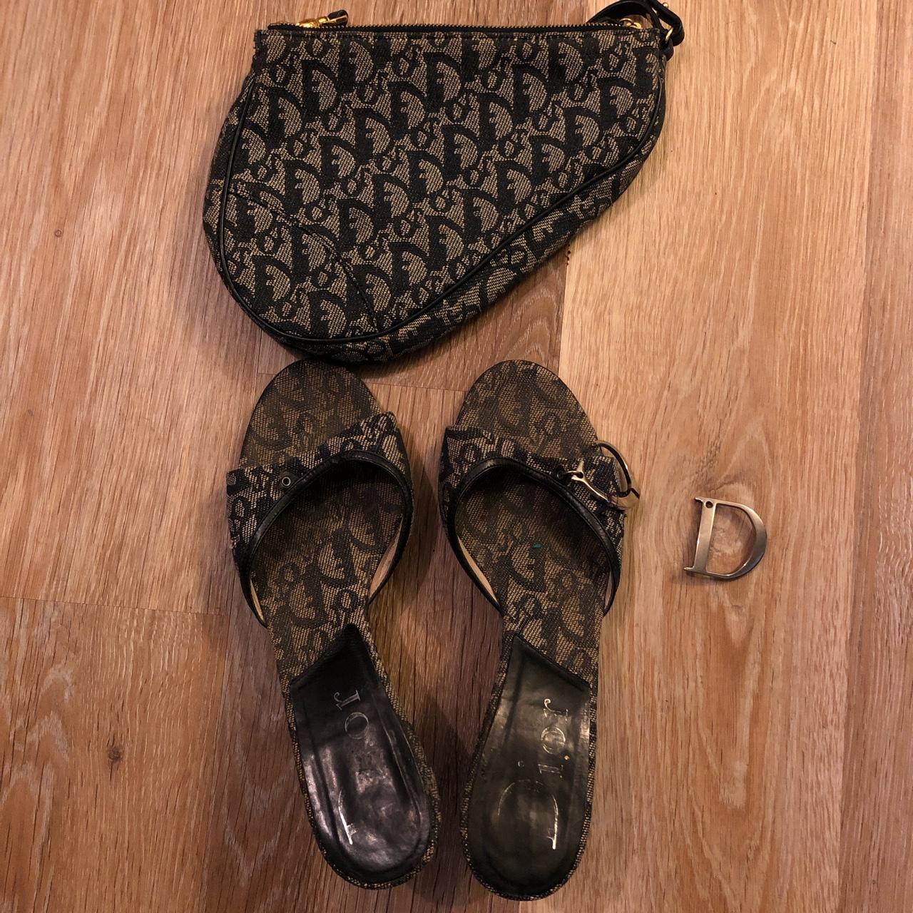 Authentic vintage Dior set. Shoe size 38 (US 7). C&D... Depop