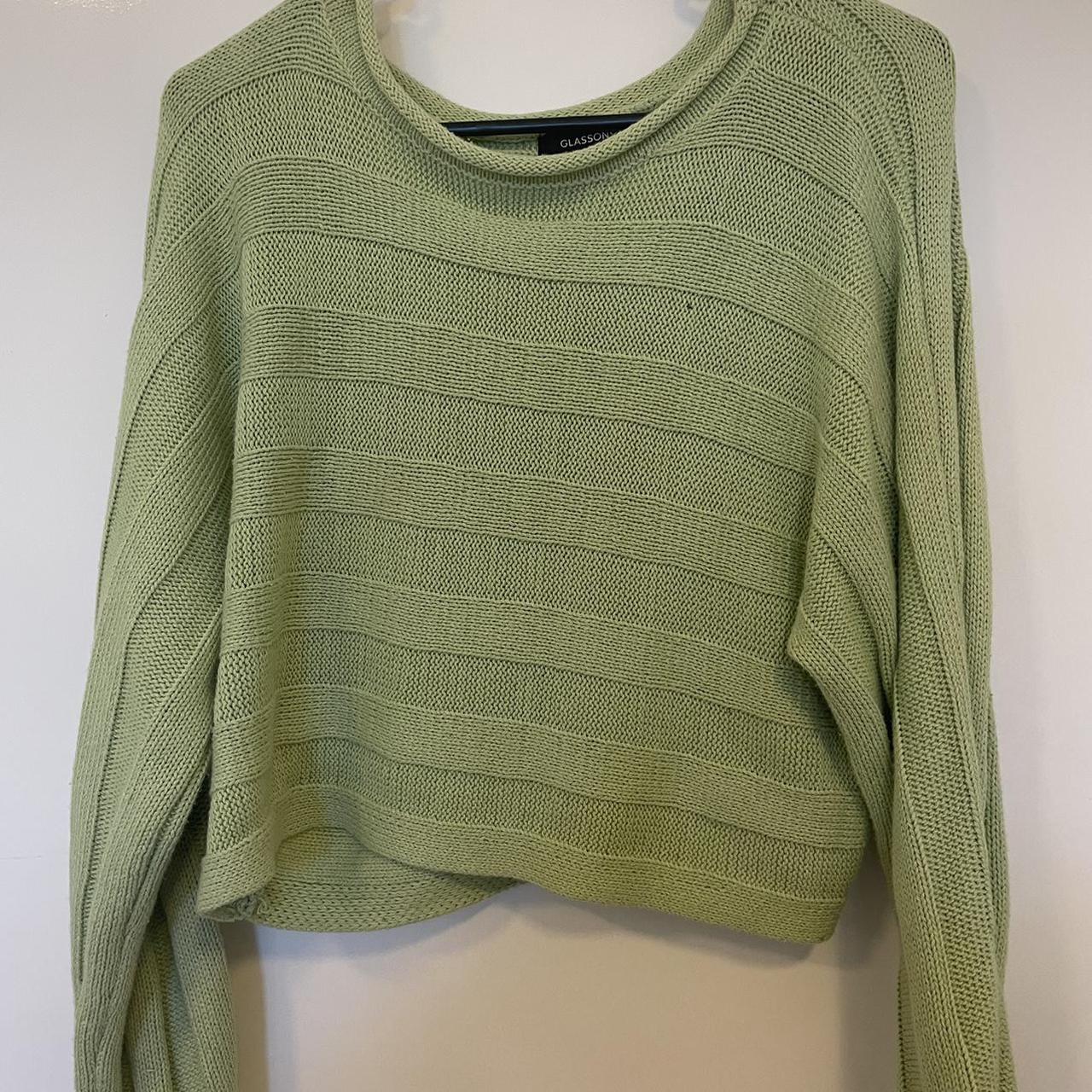 glassons sweater lime green size S princess polly... - Depop