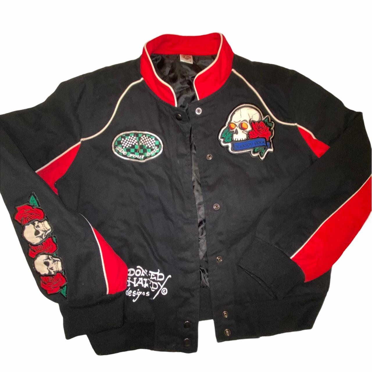 red ed hardy jacket