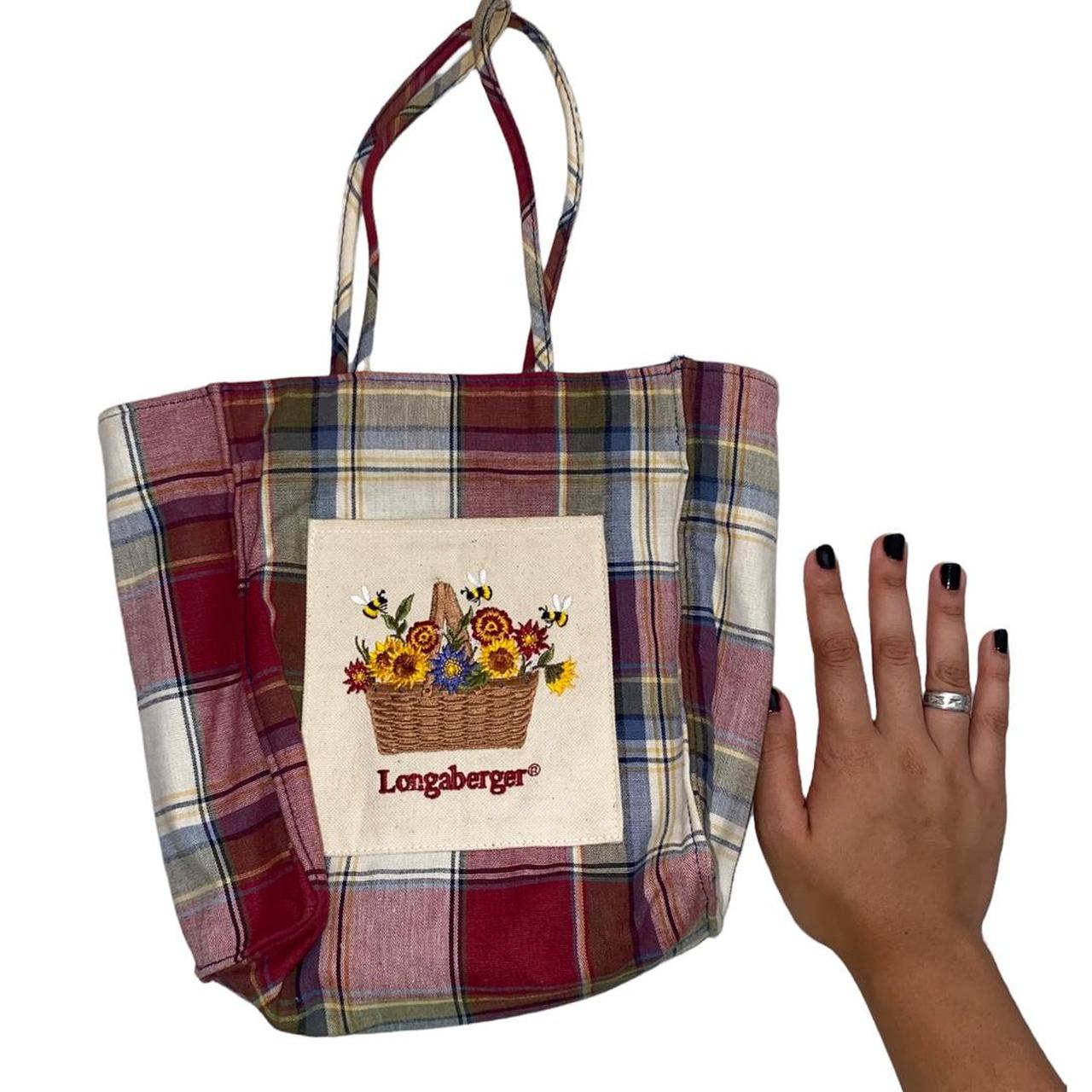 Longaberger discount tote bag