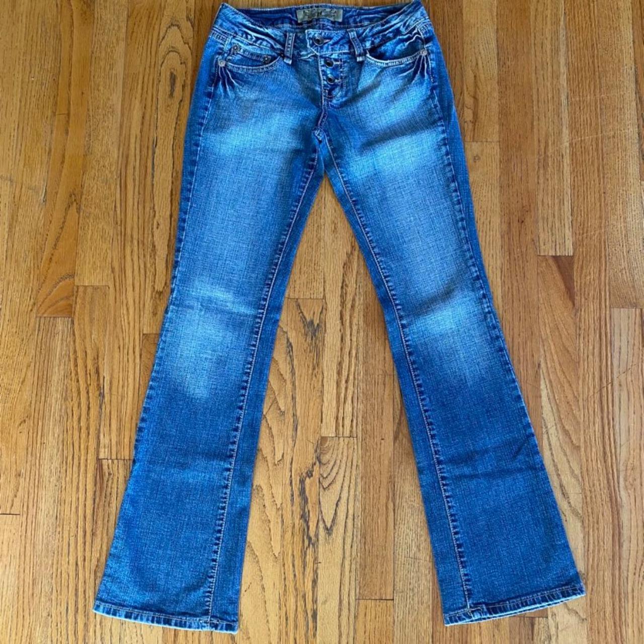 Mudd Clothing Women's Blue Jeans | Depop