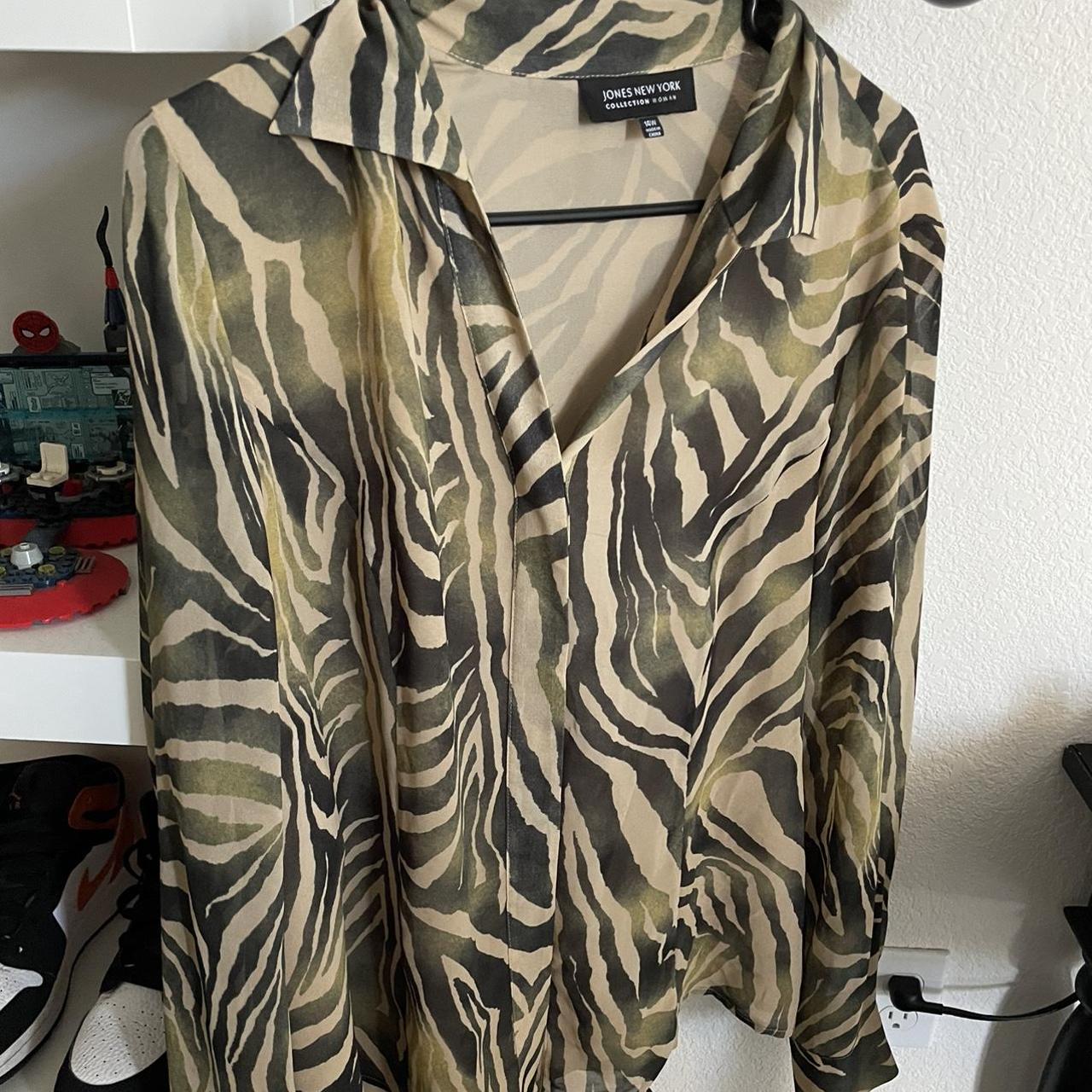 Cute button up shirt 🤎 Can be paired up with a cute... Depop