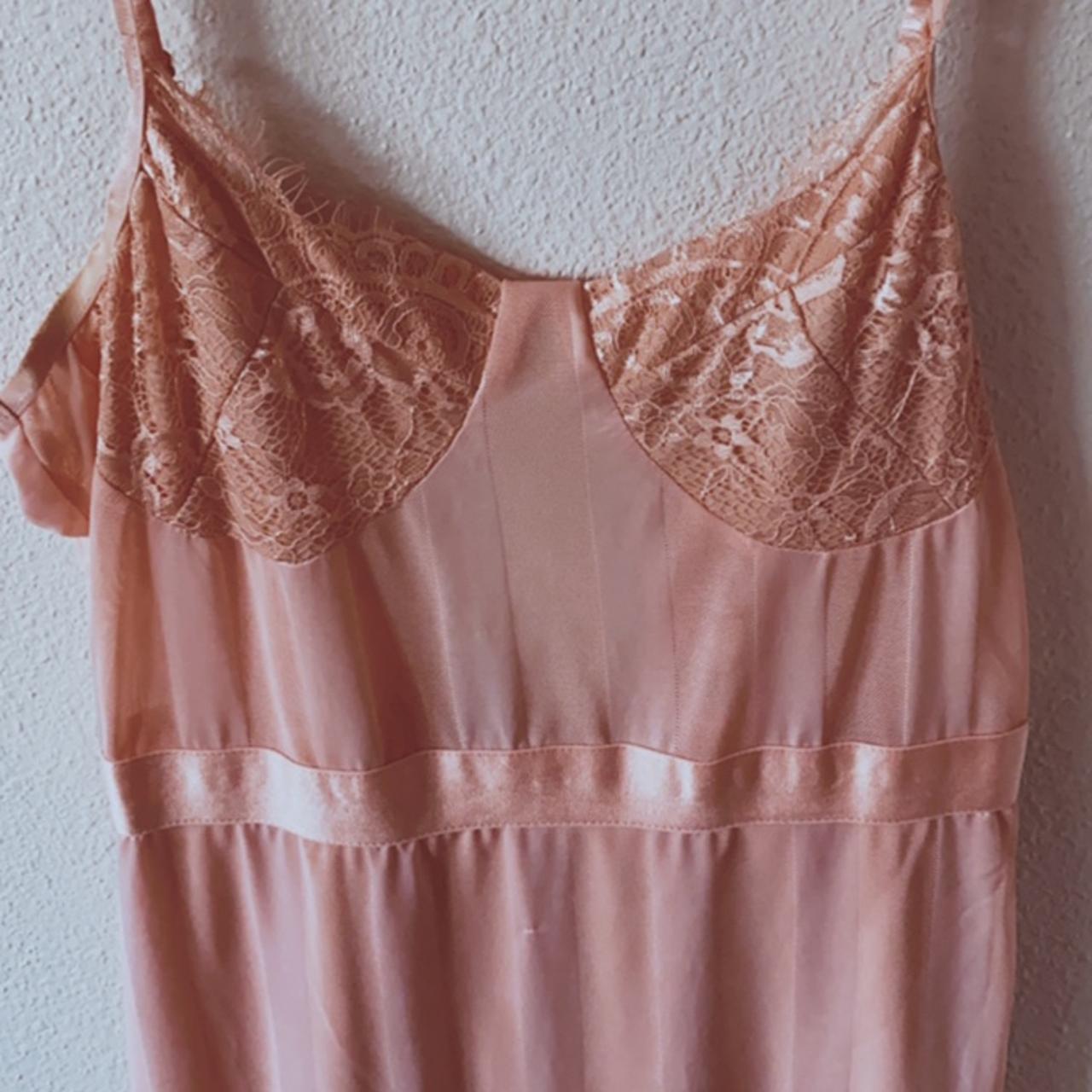 pink lace dress pretty little thing size 4 Depop