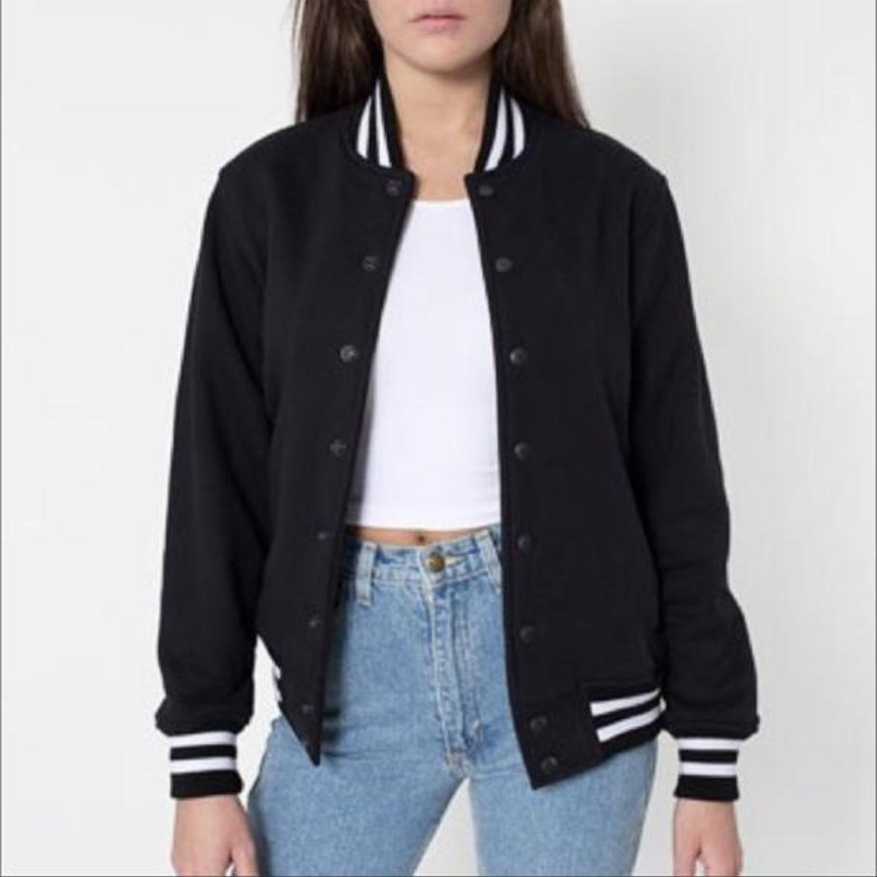 american apparel varsity jacket