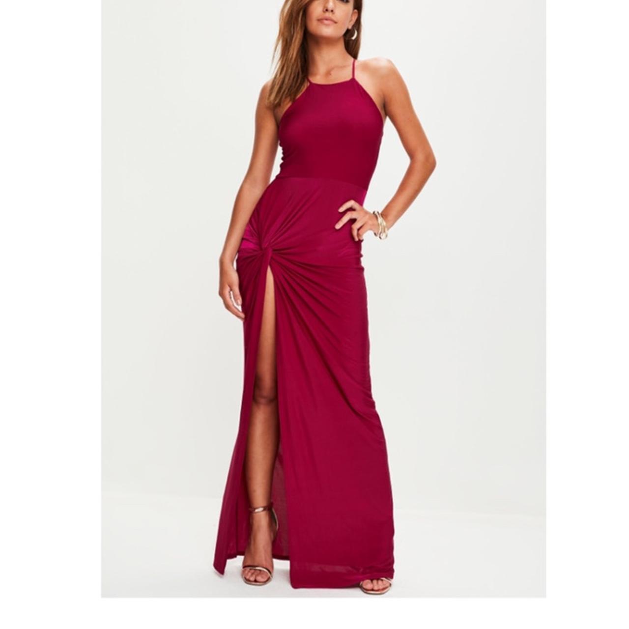 Missguided slinky best sale maxi dress