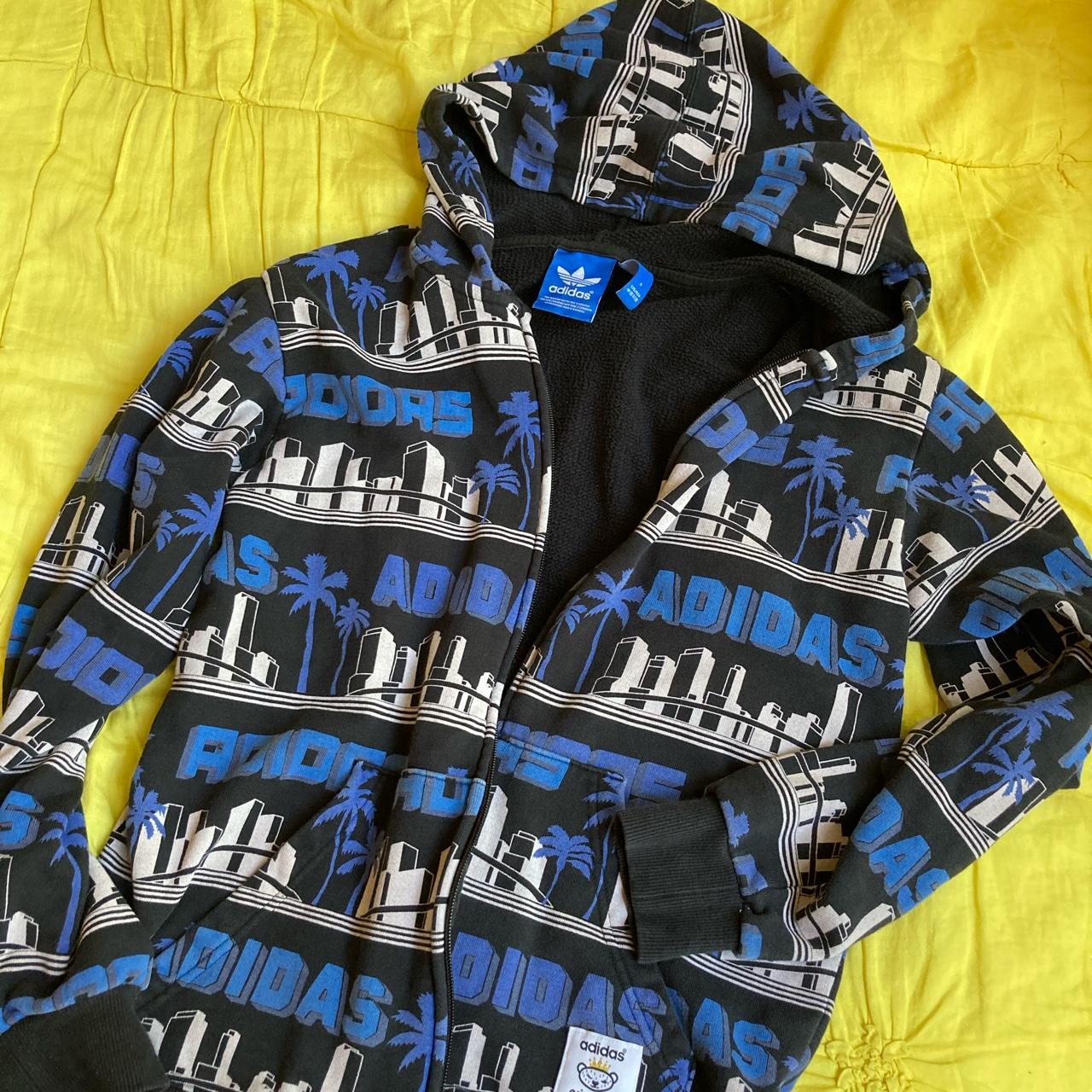 Rare Adidas Originals zip up hoodie This hoodie is. Depop