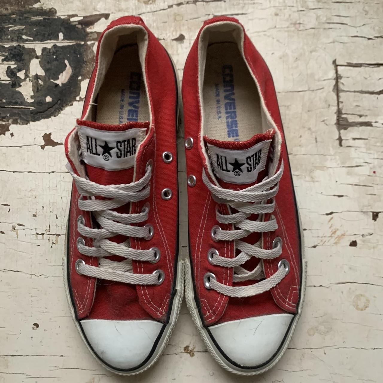 red converse size 6.5