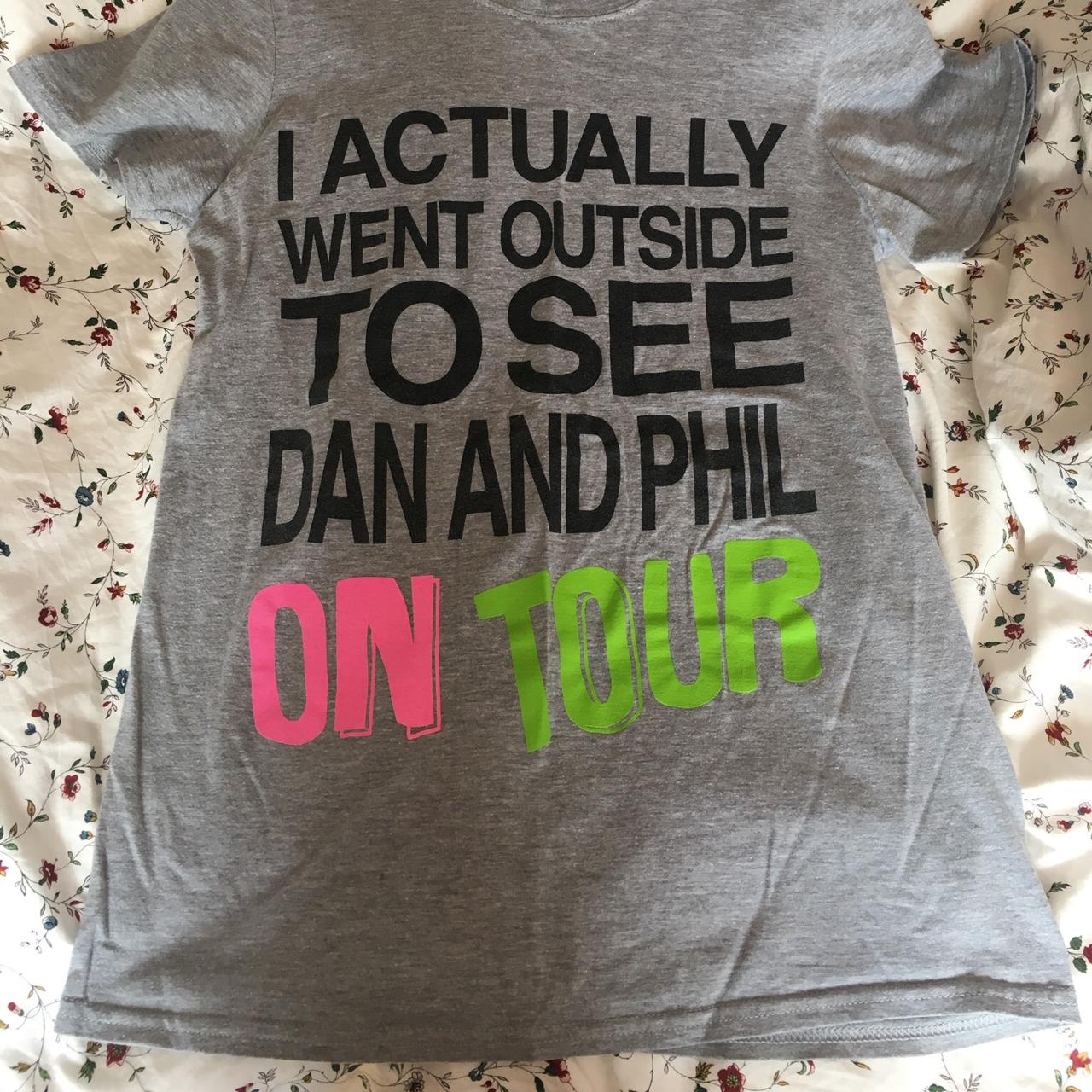 💫 DAN & PHIL TOUR SHIRT FROM THEIR 2015 “ THE... Depop