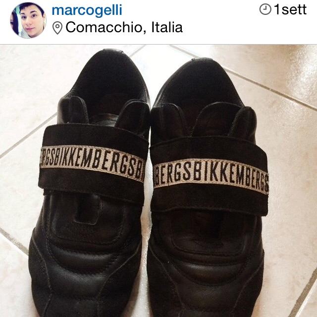 REPOP Scarpe Bikkembergs nere con strappo unico Depop